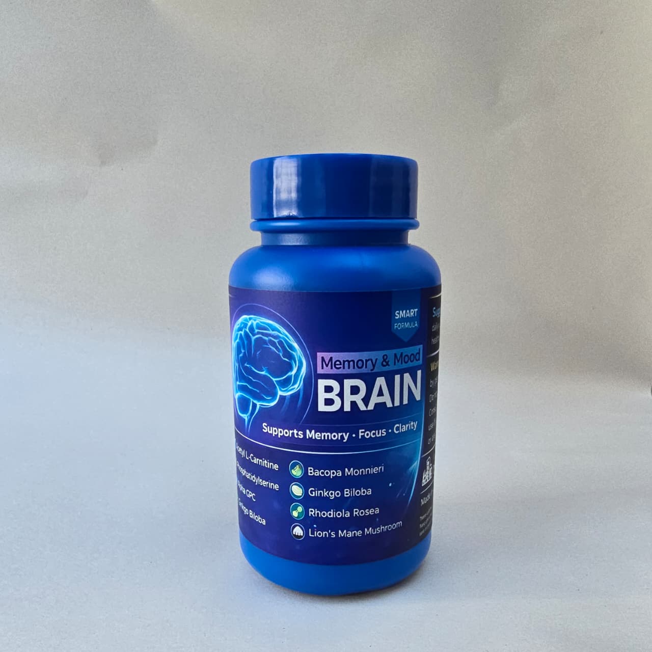 Brain Memory & Mood: 30 cápsulas para apoyar tu claridad mental, memoria y enfoque durante el día