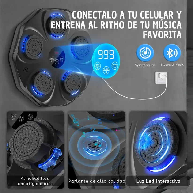 Diversión y ejercicio para todos 👨👩👧👦 ¡Entrena, juega y libera energía en casa!+ Guantes (GRATIS)