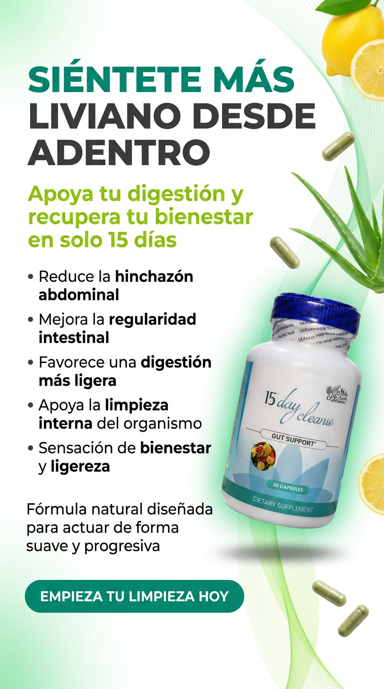 15 Day Cleanse: el reinicio que tu cuerpo necesita