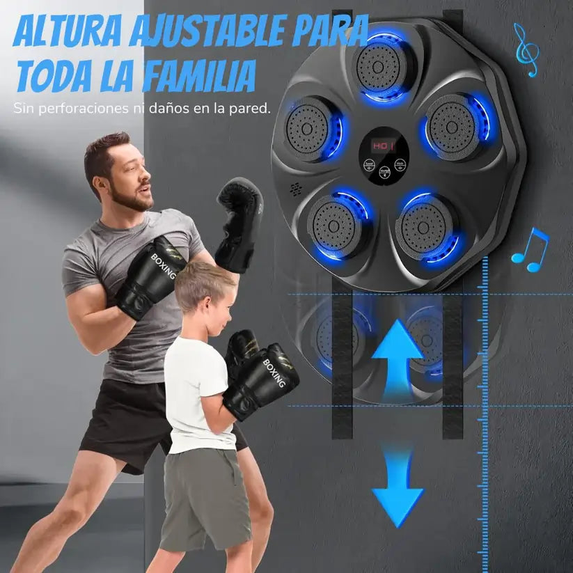 Diversión y ejercicio para todos 👨‍👩‍👧‍👦 ¡Entrena, juega y libera energía en casa!+ Guantes (GRATIS)