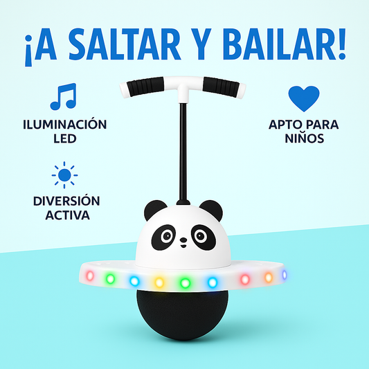 Saltador infantil con diseño de panda G+ Envio gratis