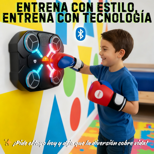 Diversión y ejercicio para todos 👨‍👩‍👧‍👦 ¡Entrena, juega y libera energía en casa!+ Guantes (GRATIS)