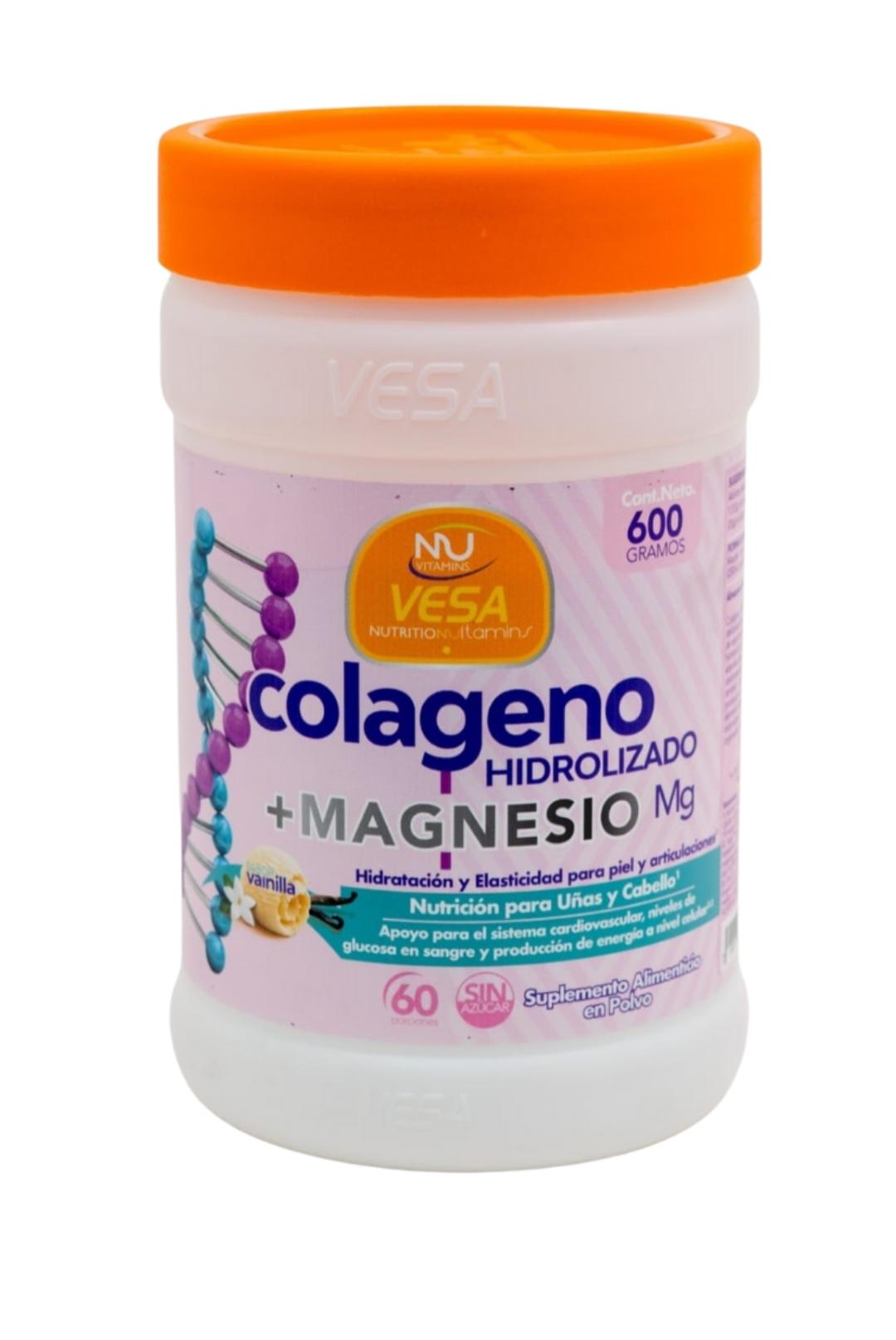 Colágeno Hidrolizado VESA: Piel + Energía + Sin dolor en 45 días x600 gramos