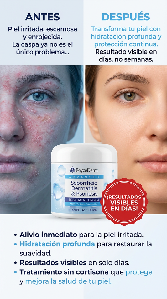 Crema para Dermatitis Seborreica y Psoriasis x100 ML