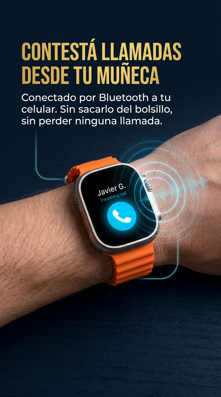 Smartwatch Y80 Ultra: 8 Estilos, Un Solo Reloj